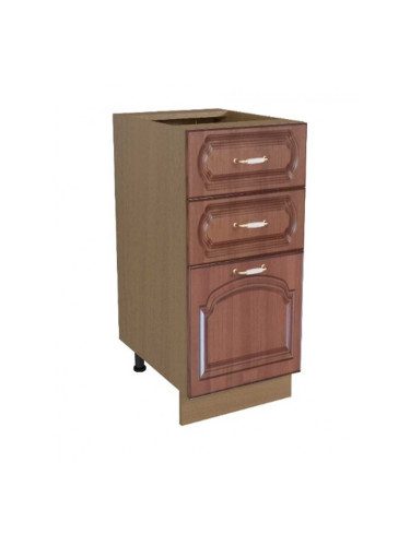 Шкаф долен Oreh Н 40/87-E20, 2+1 чекмеджета