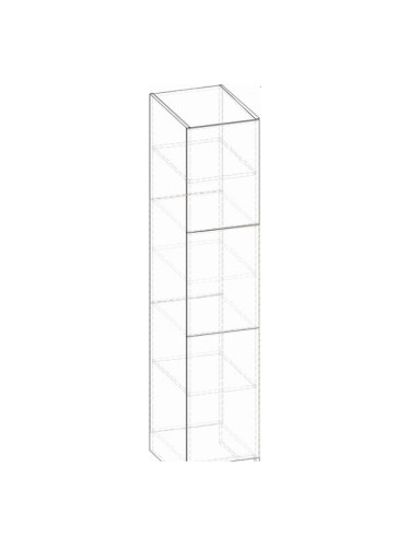Колонен шкаф Alina PenBox3D-E20, елша