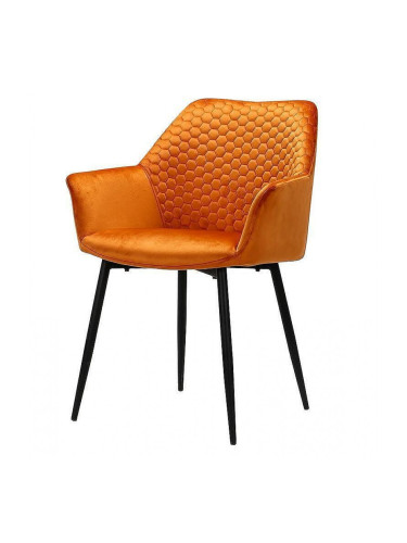 Трапезен стол Мебели Богдан К329-Е20, оранжев