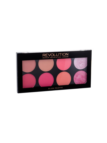 Makeup Revolution London Blush Palette Руж за жени 12,8 g Нюанс Sugar And Spice