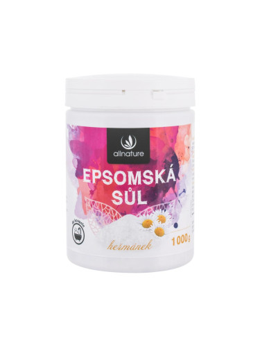 Allnature Epsom Salt Chamomile Соли за вана 1000 g