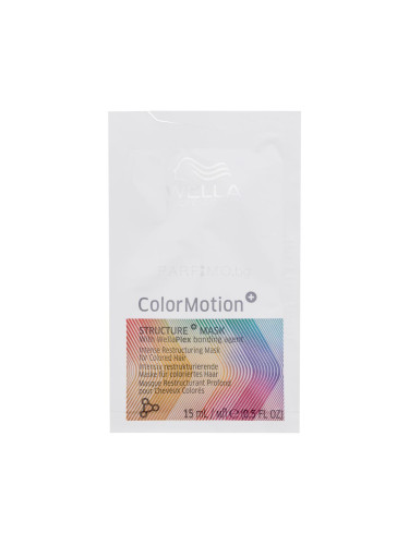 Wella Professionals ColorMotion+ Structure Mask Маска за коса за жени 15 ml