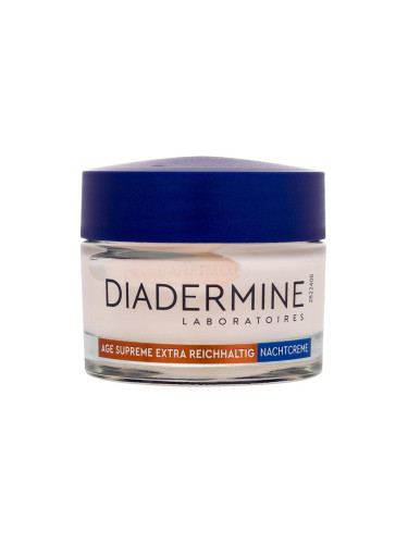 Diadermine Age Supreme Extra Rich Revitalizing Night Cream Нощен крем за лице за жени 50 ml увредена кутия