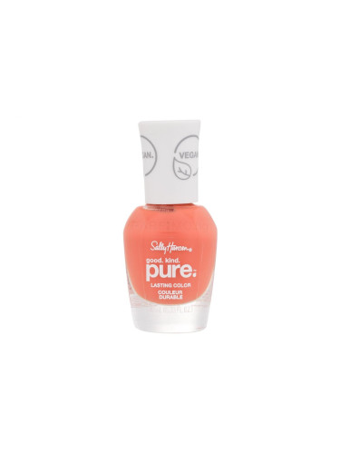 Sally Hansen Good. Kind. Pure. Лак за нокти за жени 10 ml Нюанс 286 Poppy'n Fresh