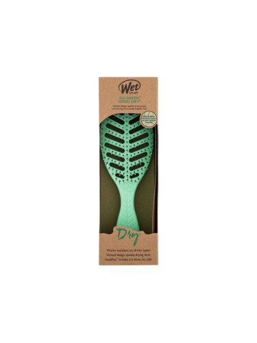 Wet Brush Go Green Speed Dry Четка за коса за жени 1 бр Нюанс Green