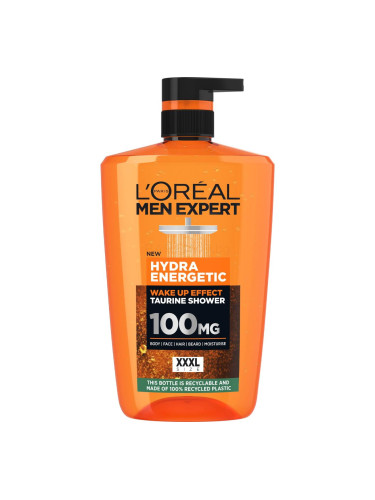 L'Oréal Paris Men Expert Hydra Energetic Душ гел за мъже 1000 ml