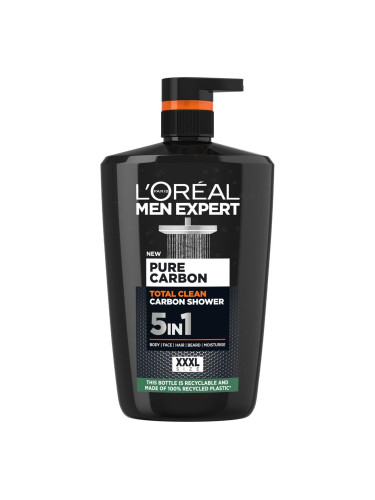 L'Oréal Paris Men Expert Pure Carbon 5in1 Душ гел за мъже 1000 ml