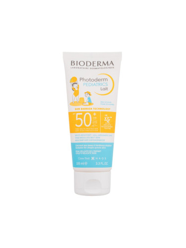 BIODERMA Photoderm Pediatrics Lait SPF50+ Слънцезащитна козметика за тяло за деца 100 ml