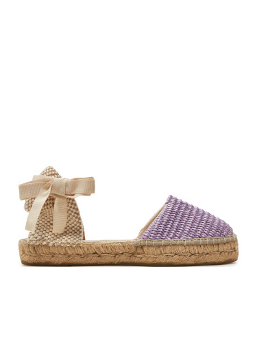 Еспадрили Manebi Yucatan Flat Valenciana Espadrilles G 3.3 P0 Виолетов