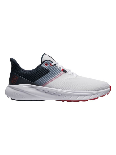 Footjoy Flex White/Navy/Red 44 Мъжки голф обувки