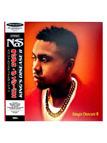 Nas - King's Disease II (Obi Strip) (Coloured Vinyl) (2 LP)