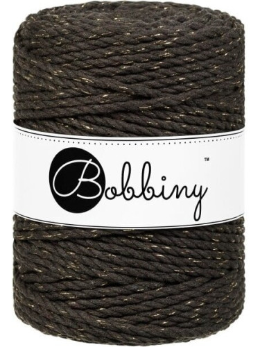 Bobbiny 3PLY Macrame Rope 5 mm 100 m Golden Espresso юта