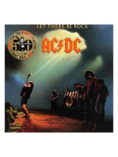 AC/DC - Let There Be Rock (Gold Coloured) (Anniversary Edition) (LP)