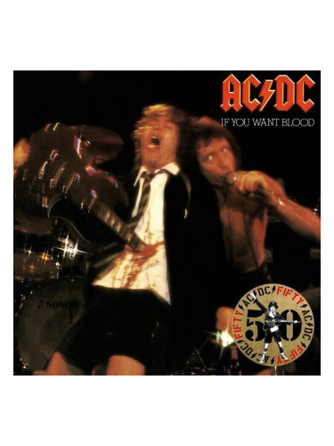 AC/DC - If You Want Blood You've Got it (Gold Coloured) (Anniversary Edition) (LP)