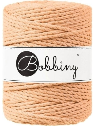 Bobbiny 3PLY Macrame Rope 5 mm 100 m Peach Fuzz юта