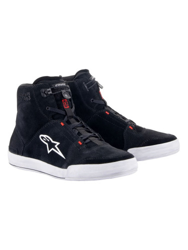 Alpinestars Chrome Shoes Black/Cool Gray/Red Fluo 40 Ботуши