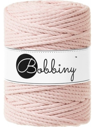 Bobbiny 3PLY Macrame Rope 5 mm 100 m Pastel Pink юта