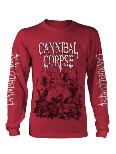 Cannibal Corpse Риза Pile Of Skulls 2018 Red M