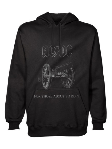 AC/DC Дреха с качулка About to Rock Black 2XL
