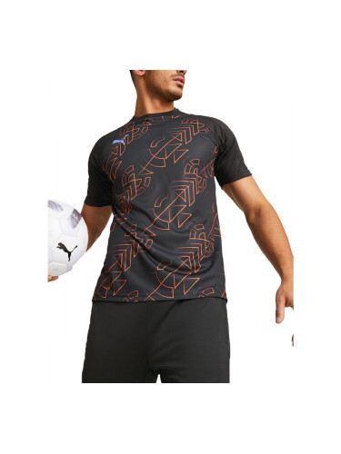 PUMA ТeamLIGA Graphic Tee Black