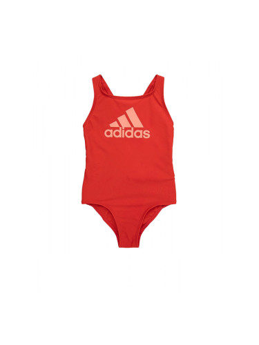 ADIDAS Badge Of Sport Swimsuit Red