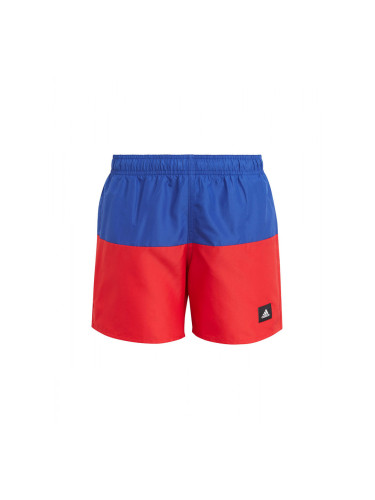 ADIDAS Colorblock Swim Shorts Red/Blue