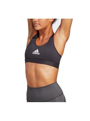 ADIDAS PowerReact Training Medium Support Bra Black