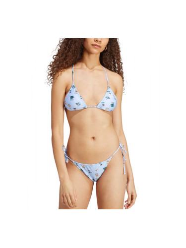 ADIDAS Originals Coney Island 2 Pieces Allover Print Swimsuit Blue