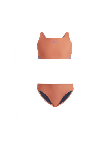 ADIDAS Fit 2 Pieces 3-Stripes Swimsuit Orange