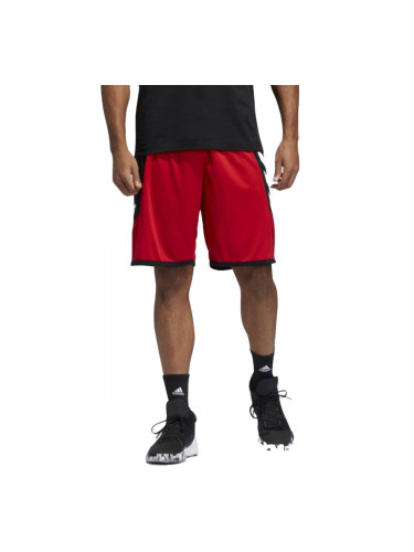 ADIDAS Pro Madness Woven Basketball Shorts Red