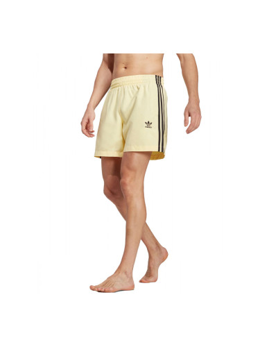 ADIDAS Originals Adicolor 3-Stripes Swim Shorts Yellow
