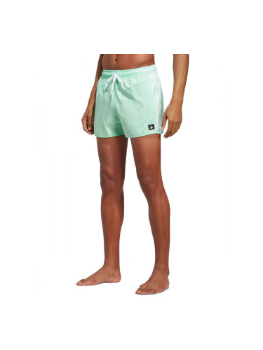 ADIDAS Performance 3-Stripes Classics Swim Shorts Green