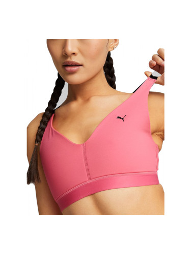 PUMA Low Impact Elite Strappy Training Bra Pink