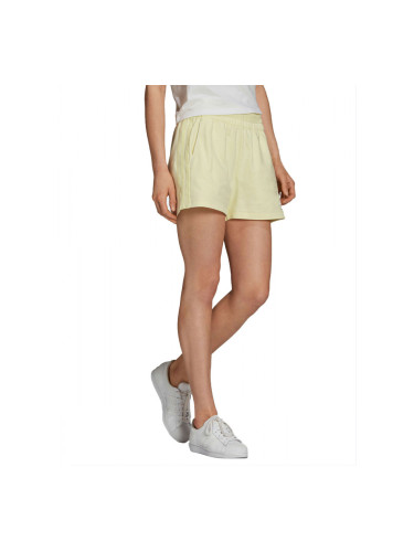 ADIDAS Tennis Luxe 3-Stripes Shorts Yellow