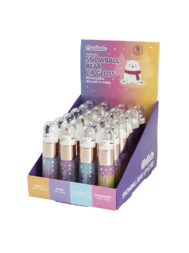 MARTINELIA Snowball Bear Lip Gloss Glitter Effect  Балсам за устни  5,8ml