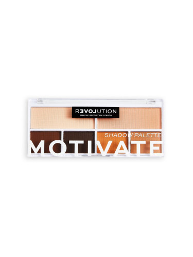 Relove by Revolution Colour Play Motivate Eyeshadow Palette Сенки палитра  5,2gr