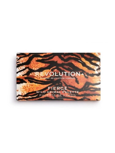 Makeup Revolution Wild Animal Fierce Eyeshadow Palette Сенки палитра  18gr