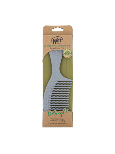 WET BRUSH Go Green Treatment Comb Charcoal Гребен дамски  