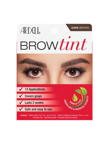 Ardell Brow Tint Dark Brown Боя за мигли/вежди дамски 8,5gr