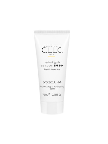 C.L.L.C. Hydrating silk sunscreen SPF 50+ light Слънцезащитен продукт дамски 75ml