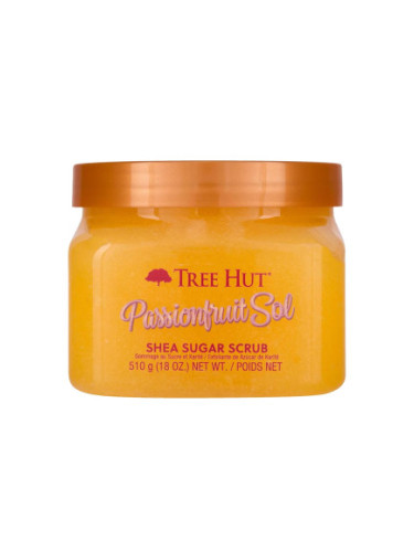 TREE HUT Shea Sugar Scrub Passionfruit Ексфолиант за тяло дамски 510gr