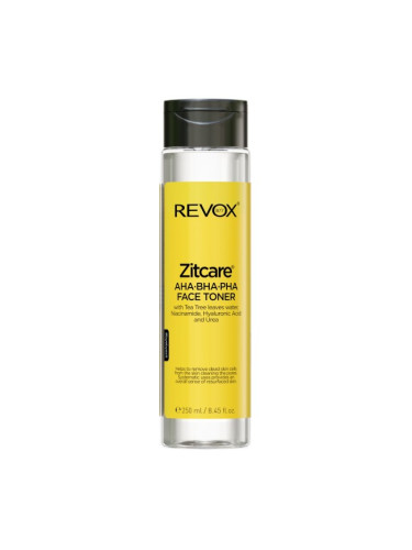 REVOX B77 Zitcare Aha.Bha.Pha. Active Face Toner Тоник унисекс 250ml