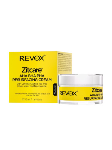 REVOX B77 Zitcare Aha.Bha.Pha. Resurfacing Cream 24 - часов крем унисекс 50ml