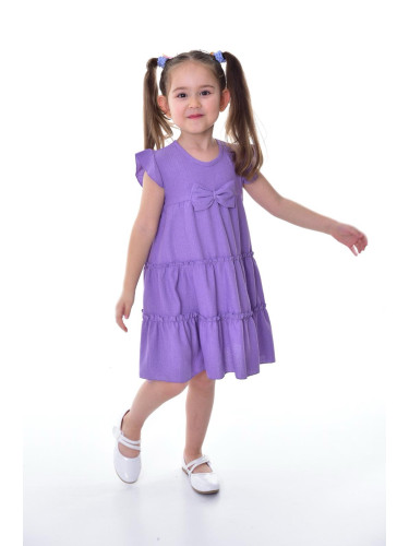Ежедневна детска рокля в лилаво Жанна