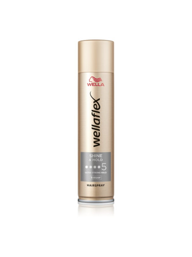 Wella Wellaflex Shine & Hold лак за коса 400 мл.