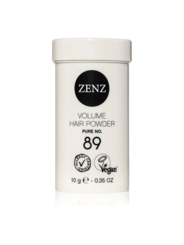 ZENZ Organic Pure No. 89 сух шампоан на прах 10 гр.