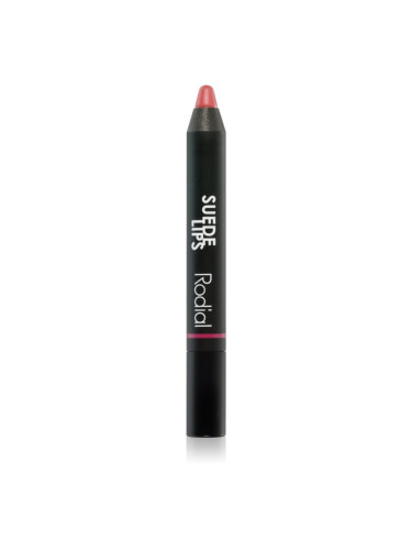 Rodial Suede Lips матиращо червило с молив цвят Black Berry 2,4 гр.