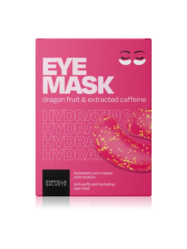 Gabriella Salvete Eye Mask Dragon Fruit & Extracted Caffeine маска за очи за успокояване 5 бр.