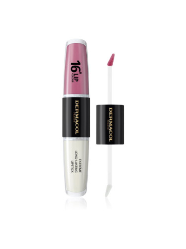 Dermacol 16H Lip Colour дълготрайно червило и гланц за устни цвят 37 2x4 мл.