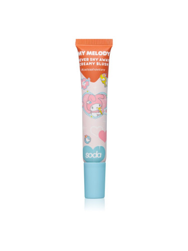 Hello Kitty Creamy Blush течен руж 002 Be Brave 17 мл.